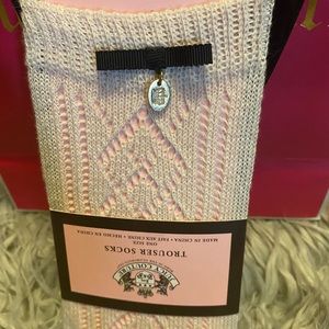 NWOT Juicy couture vintage trouser socks 🧦 one size fits all! 🔥🔥🔥🔥🔥🔥🔥